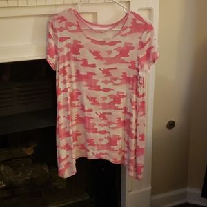 Pink camo Tunic